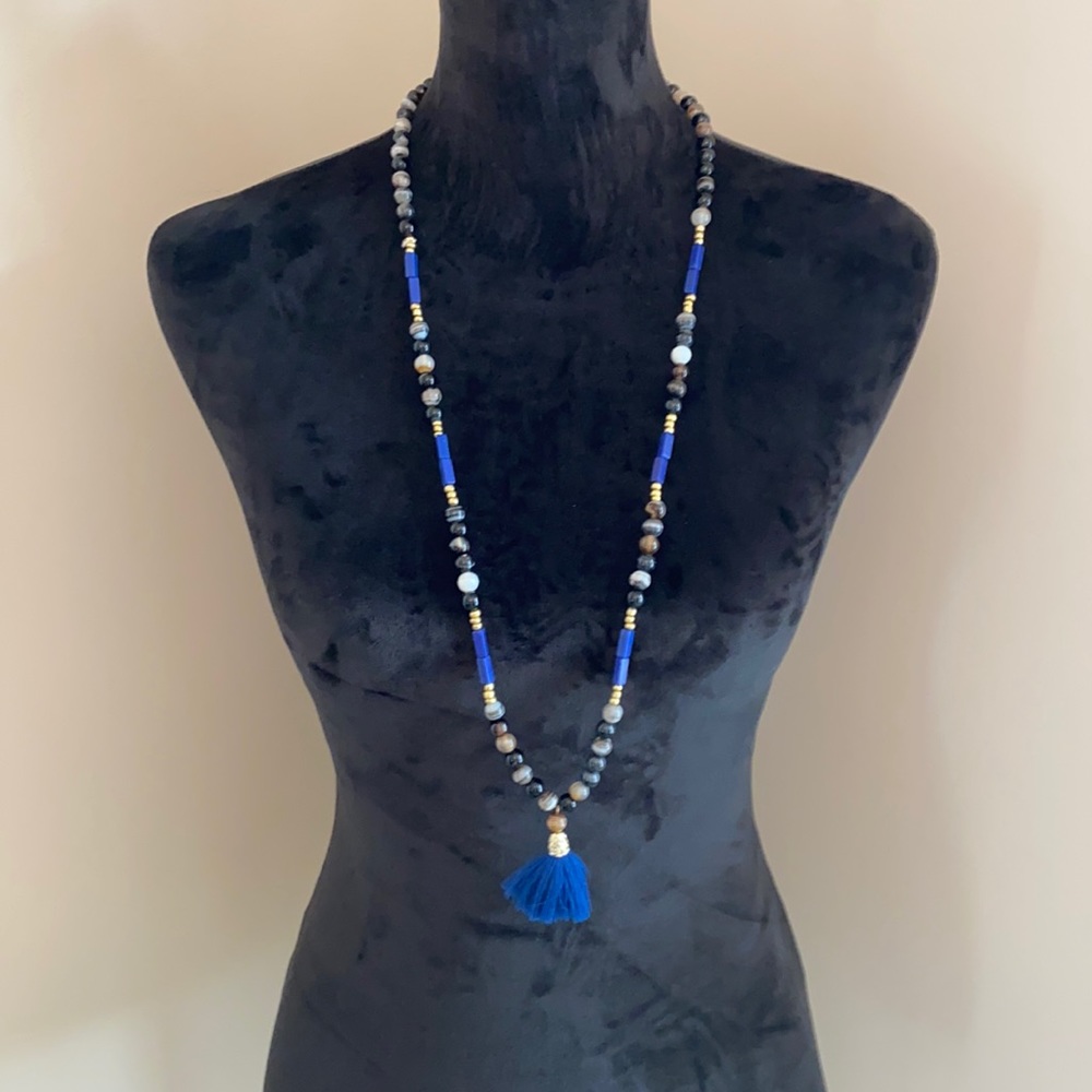 BCBG MaxAzria Boho inspired necklace